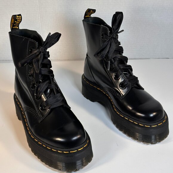Dr.Martens Combat Boots L-8 - Picture 12 of 16